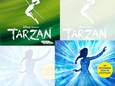 Disney DIE EISKÖNIGIN oder Disney MUSICAL TARZAN in Stuttgart 